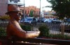 Faulkner Statue Overlooking The Square